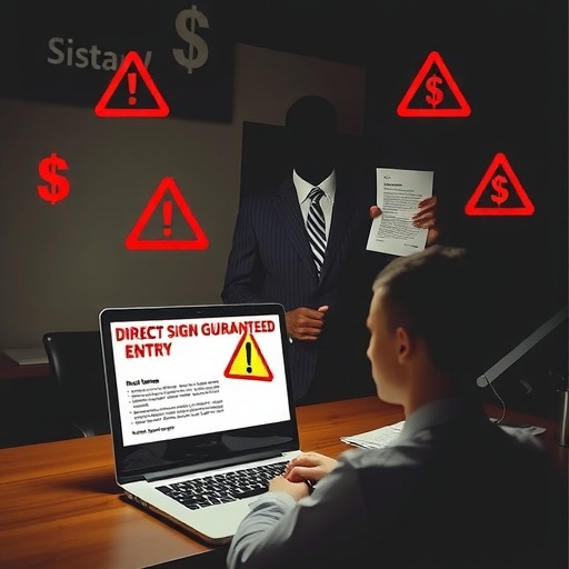 求职遇到“直签保录”“高薪内推”?别轻信!